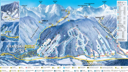 stoki narciarskie kranjska gora