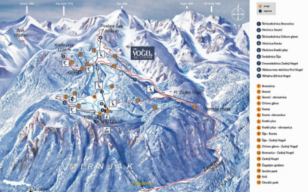 Vogel ski areal stoki narciarskie